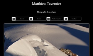 Matthieu Tavernier - Photographies de montagne